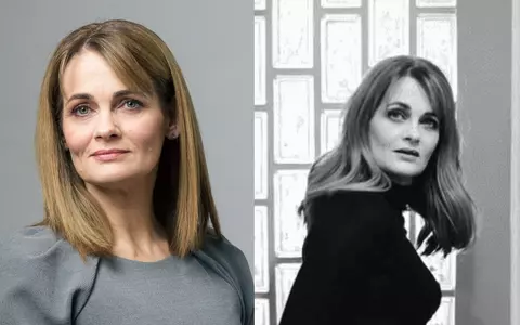 Elvira Deatcu, apariție îndrăzneață la 53 de ani. S-a fotografiat în dresuri de plasă și sacou scurt: „Pe la 30-40 n-aș fi cutezat să mă afișez așa goluță”