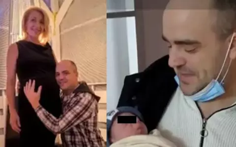 Carmen, o femeie din Baia Mare, a devenit mamă de gemeni la vârsta de 57 de ani. Gabriel, soțul ei, este cu 22 de ani mai tânăr