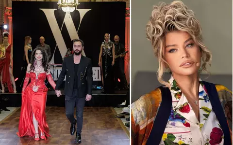 Elena Boncea, fiica Loredanei, a strălucit într-o rochie elegantă, roșie, extrem de sexy. Tânăra de 27 de ani a defilat la o prezentare de modă