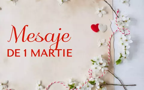 Mesaje de 1 Martie 2025 – urări de Mărțișor 2025