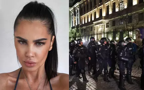 Oana Zăvoranu, live la protestele violente din București, după ce BEC a respins candidatura lui Călin Georgescu. Vedeta i-a înjurat pe Tudor Chirilă și Mihai Gâdea: „De ce nu veniți aici? Vedetele, influencerii...”