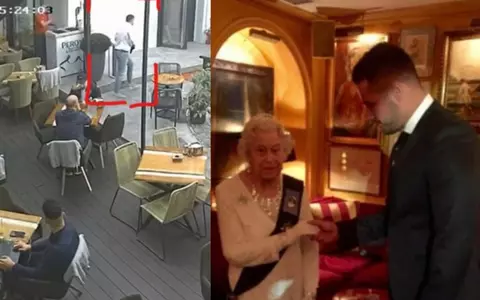 Restaurantul lui Dani Oțil, scena unui moment șocant, ca-n filme: un bărbat și-a amenințat amicul cu arma / Pistolarul ar fi fost bodyguard pentru Regina Elisabeta a II-a a Marii Britanii