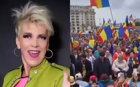 Silvia Dumitrescu i-a cântat „La mulți ani” lui Călin Georgescu, la protestul organizat de ziua lui de naștere: „A fost multă emoție și dragoste transmisă din inimile românilor”