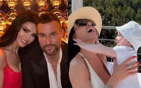 Cum arată Andreea Sasu în costum de baie, la 35 de ani și la aproape un an de când a născut. Iubita lui Philipp Plein s-a fotografiat în ipostaze sexy