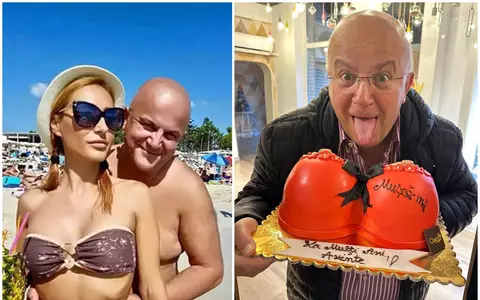 Cum arată tortul spectaculos, în formă de sâni, pe care l-a primit Axinte și cu ce problemă s-a confruntat chiar de ziua lui: ”S-a inundat și au venit instalatorii, ce e aici la mine nu vreți să știți...” EXCLUSIV