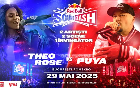 Theo Rose vs. Puya: duelul care aprinde scena la Red Bull SoundClash 2025