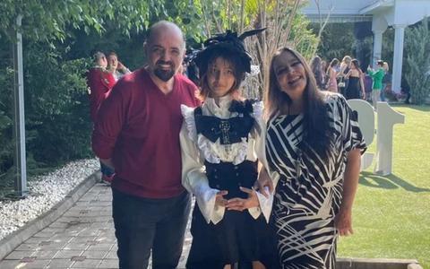 Nouria Nouri și Daniel Iordăchioaie au făcut pace, la 12 ani de la divorț, de dragul copiilor: "La serbare, am fost, de fapt, trei părinți"