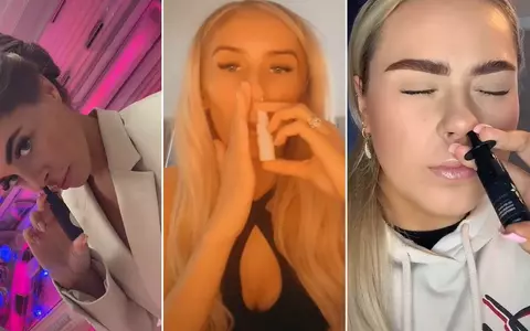 Spray-urile nazale pentru bronzare, noul trend periculos promovat de influenceri. Medicii avertizează că pot cauza cancer de piele