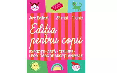 Art Safari anunță Ediția pentru copii, în perioada 29 mai-1 iunie!
