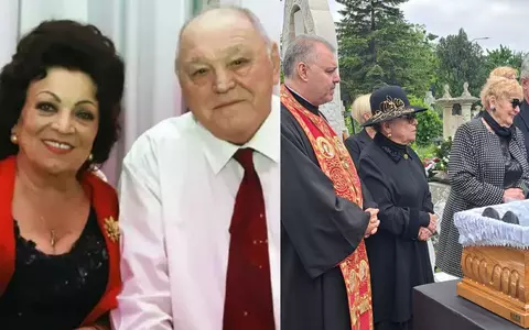 Imagini dureroase de la înmormântarea lui Mircea Cîmpeanu, soțul Mariei Ciobanu: artista nu s-a dezlipit de sicriu, iar Gheorghe Turda a cântat la căpătâiul lui / EXCLUSIV