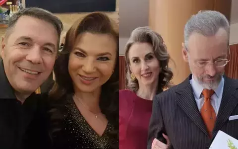 Mihaela Borcea, martoră la cununia lui Mihai Albu cu Elena Nechifor. Fosta soție a lui Cristi Borcea a fost nașă la nunta designerului cu Iulia Albu / Cine sunt nașii cuplului la cununia religioasă