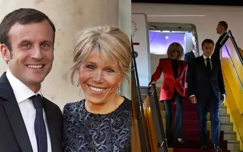 Un martor a explicat ce s-a întâmplat, de fapt, între Emmanuel Macron și Brigitte, soția lui, în avion: „E necinstit să tragi această concluzie pe baza unei imagini parțiale, fără sunet”