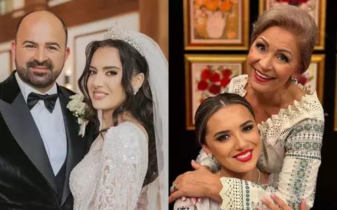 Horațiu, fiul lui Ștefan Cigu, s-a căsătorit cu  artista Georgiana Păduraru. Soacra mare, Matilda Pascal Cojocărița, a avut o apariție elegantă și a cântat la eveniment / Imagini spectaculoase de la nuntă