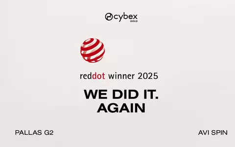 Câștigătorii premiului Red Dot pentru design de produs 2025: Cybex Avi Sprin și Pallas G2
