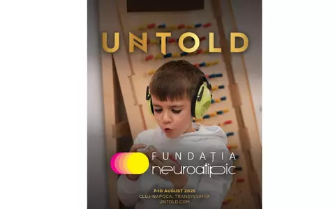 Untold este primul festival din Europa care va avea o lojă senzorială pentru copiii și tinerii cu tulburări de neurodezvoltare în parteneriat cu Fundația Neuroatipic
