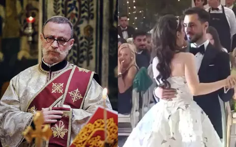 Ovidiu Cuncea, printre preoții care i-au cununat pe Kira Hagi și Thomas Ferfelis: "Slujba religioasă a fost înălțătoare"/ Cum s-au pregătit mirii pentru nuntă