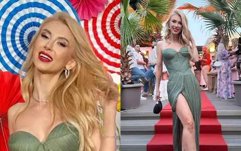 Andreea Bălan, într-o rochie elegantă și sexy la petrecerea VIVA! 26 de ani. La 40 de ani, artista are o siluetă perfectă