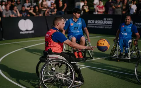 Cine a întors scaunul lui Theo Rose pe terenul de baschet? Super show și momente emoționante la BCR Sport Arena Streetball pe terenurile din Parcul Liniei