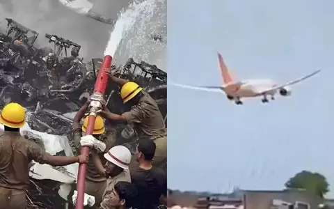 Peste 290 de morți după prăbușirea avionului din India. 50 de victime sunt din cartierul peste care avionul a căzut