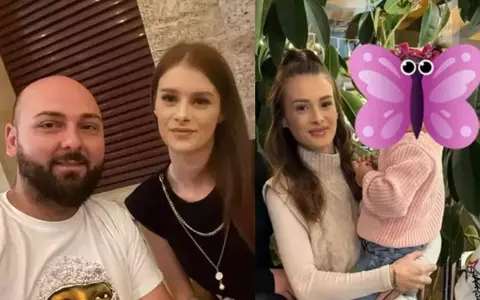 Imagini emoționante cu Alex Marcu și Emma, fetița lui, la o lună de când Teodora Marcu a fost ucisă. Cum au fost fotografiați de paparazzi