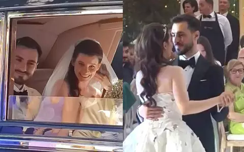 Momente inedite de la nunta Kirei Hagi cu Thomas Ferfelis. 600 de invitați, meniu grecesc și muzică grecească: dansul mirilor a fost cel mai frumos moment al serii