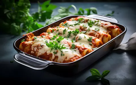 Rețetă de cannelloni cu spanac şi caşcaval