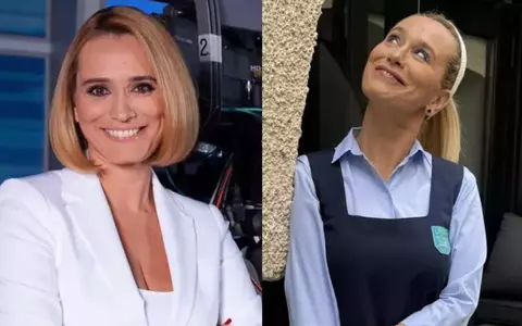 Cum a apărut Andreea Esca la reuniunea de 35 de ani de la absolvirea liceului: "O bucurie să îmi revăd colegii". Vedeta PRO TV s-a îmbrăcat în uniformă și a purtat bentiță