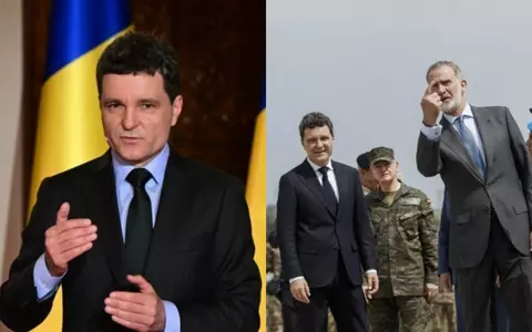 Nicușor Dan l-a primit pe Regele Spaniei, Felipe al VI-lea, la unitatea militară NATO de la Cincu: "Împreună facem Europa mai sigură"