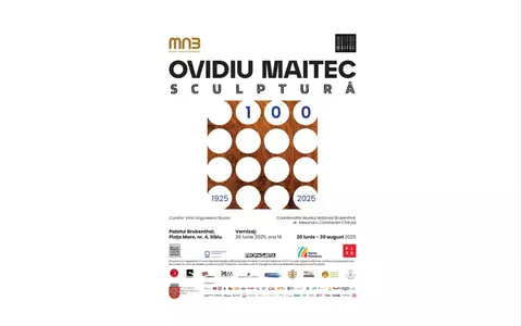 Centenar Ovidiu Maitec: expoziție - eveniment la Muzeul Brukenthal din Sibiu, din 20 iunie 2025