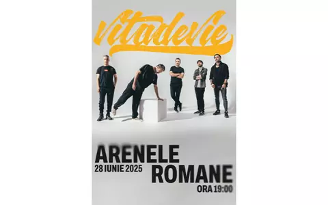 Vița de Vie live pe scena de la Arenele Romane cu un show special de varăSâmbătă, 28 iunie 2025 | Ora 19:00 | București