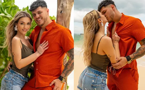 Ella și Andrei, cel de-al cincilea cuplu de la Insula Iubirii. S-au cunoscut în Marea Britanie, pe când lucrau împreună, și se iubesc de mai bine de 3 ani