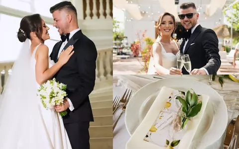 Valentin Luca și Roxana Ghiorghian, fostă știristă la Prima TV, s-au căsătorit după un an de relație. Imagini de la nunta cu tematică italiană: au avut decor cu lămâi
