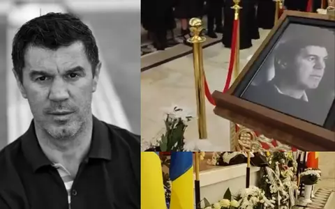 Mihai Leu a fost înmormântat în Hunedoara. Soția - sfâșiată de durere, slujba - oficiată de mai mulți preoți, baloane albe și sute de persoane și-au luat rămas bun în ropote de aplauze