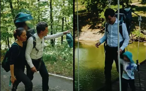 Nicușor Dan, plimbare relaxantă cu familia, la munte: „Ne-am bucurat de natură și tot ce are ea mai frumos”. Filmarea a făcut furori pe internet, iar băiețelul președintelui a furat toată atenția