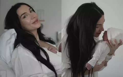 Ștefana Peev a devenit mamă pentru a treia oară. Primele imagini cu bebelușul: „El e aici! Abia aștept să vină copiii să-l vadă”