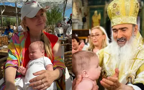Cristina Cioran și-a botezat fiul în Constanța, în absența lui Alex Dobrescu, aflat în arest. Slujba a fost oficiată de ÎPS Teodosie: "Atunci când au fost strigați părinții… am fost doar eu"