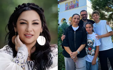 Andra îi răspunde unui internaut care a criticat-o că a postat o fotografie cu familia, după slujbă, în fața bisericii: „Nu e vorba de laudă, ci de bucuria de a împărtăși ceva ce ține de suflet”