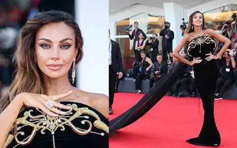 Mădălina Ghenea, apariție spectaculoasă pe covorul roșu al Festivalului de Film de la Veneția 2025. A purtat o rochie neagră, cu trenă lungă, iar presa din Italia a avut numai cuvinte de laudă