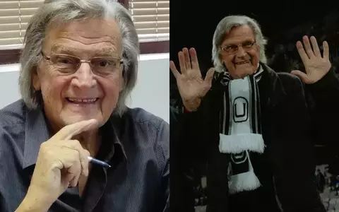 Florin Piersic, pe stadion, la 89 de ani, la meciul U Cluj - CFR: "M-am simţit fericit! Foarte multă vreme nu am putut să vin, dar acum mă simt mai bine"