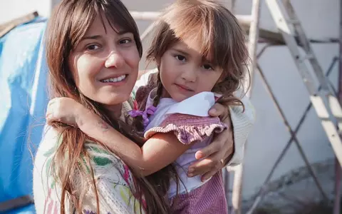 Lia, fiica de 5 ani a Danei Rogoz, a debutat ca actriță: "Prima ei zi de filmare pentru un scurtmetraj. Sunt tare mândră de ea!"