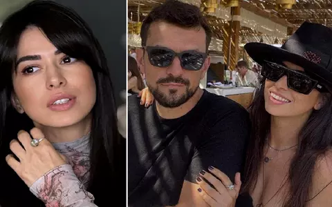 Diana Bart și Daniel Nuță, fotografiați în timp ce se sărută pasional, pe stradă. Între ei este o diferență de 12 ani: ea are 44, el 32