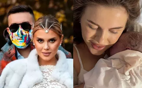 Prima fotografie cu bebelușul nou-născut al lui Emily Burghelea: „Îți amintești secretul nostru?”. Andrei, soțul ei, s-a lăsat fotografiat fără mască și ochelari, din profil