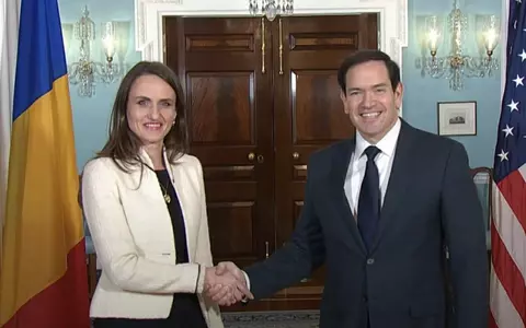 Ce a discutat ministrul de Externe, Oana Țoiu, cu secretarul de stat american Marco Rubio: "În acest moment, vorbim de o miză sporită în ceea ce priveşte investiţiile"