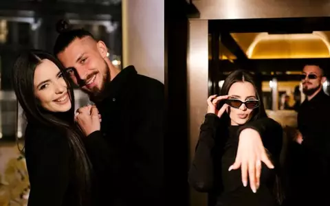 Radu Drăgușin și Ioana Stan s-au logodit după 4 ani de relație: "Tu. Eu. Întotdeauna". Fotbalistul naționalei și-a cerut iubita de soție în Londra, într-un decor spectaculos
