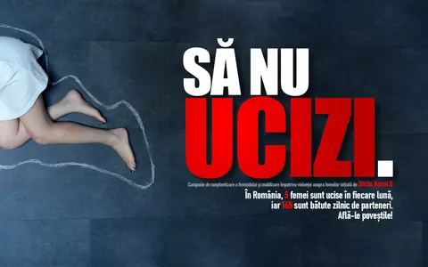 „Să nu ucizi.” – o campanie a Ştirilor Kanal D împotriva femicidului