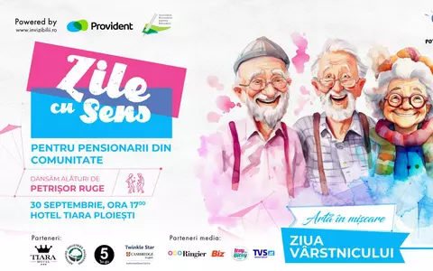 Maraton de evenimente pentru seniori de Ziua Vârstnicului
