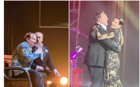 Momente emoționante la Sala Palatului, în fața a 5 mii de spectatori! Horia Brenciu i-a omagiat pe Horia Moculescu și pe Gică Petrescu: ”Astăzi învinge muzica”