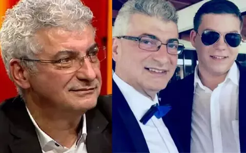 Imagini dureroase de la parastasul de un an al regretatului Silviu Prigoană. Silvius, fiul lui, a venit la cimitir însoțit de soție și copil