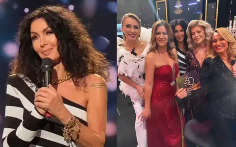 Cât costă rochia purtată de Mihaela Rădulescu la PRO TV. Prețul ținutei alb-negru nu este pentru orice buzunar