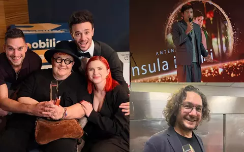 Gala Premiilor TV Mania 2025. Radu Vâlcan, premiat pentru Insula Iubirii, i-a făcut o declarație romantică soției: „Adela, te iubesc! Ajung repede acasă”